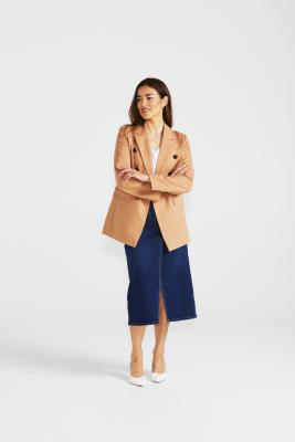 Shelby Stretch Denim Skirt