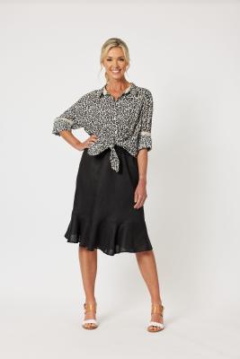 Piccolo Women's Black Skirt