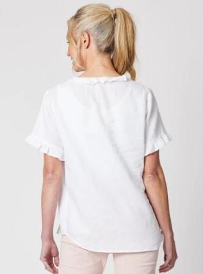 Tiffany Women's White S/S Shirt