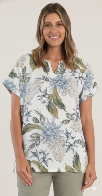 Maglia Print Top