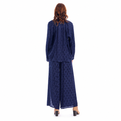 Navy Lux Solid Top