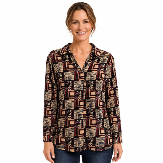 Rich Amethyst Long Sleeve Shirt