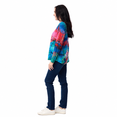 Sail Boat Contemporary Crew Tee Shirt