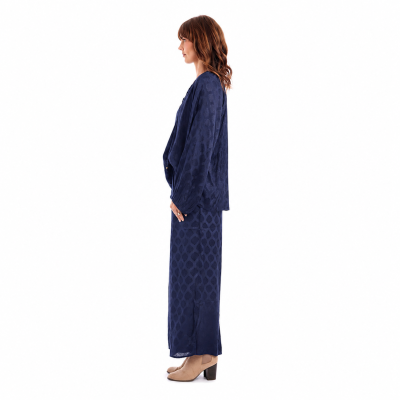 Navy Lux Solid Top