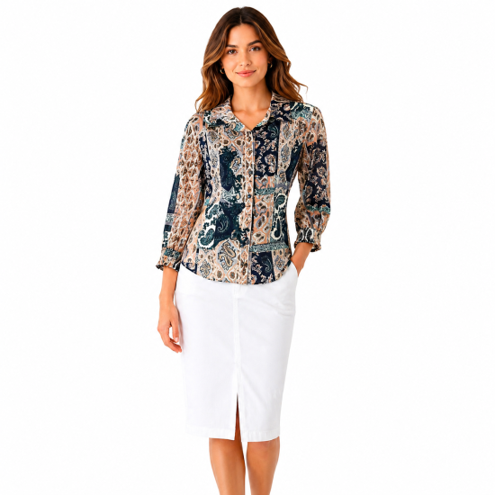Paisley Tiles Shirt