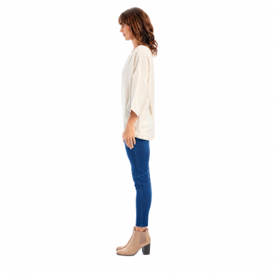 Natural Linen Top