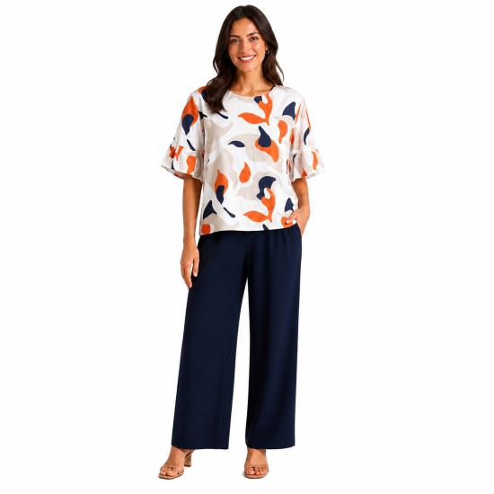 Pattern Play Print Top