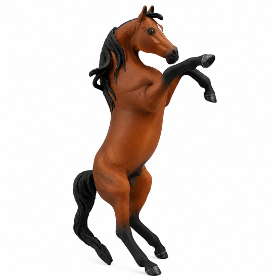 Arabian Stallion Bay Rearing