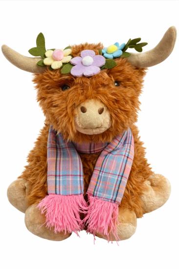 Harriett the Highland Cow Tan 25cm