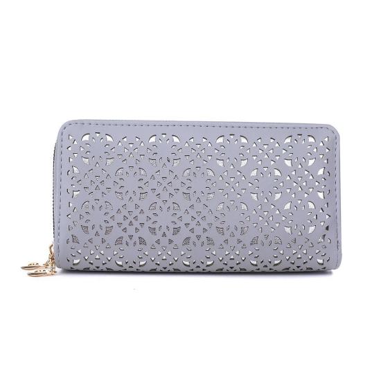 Large Ladies Lazer Cut Wallet
